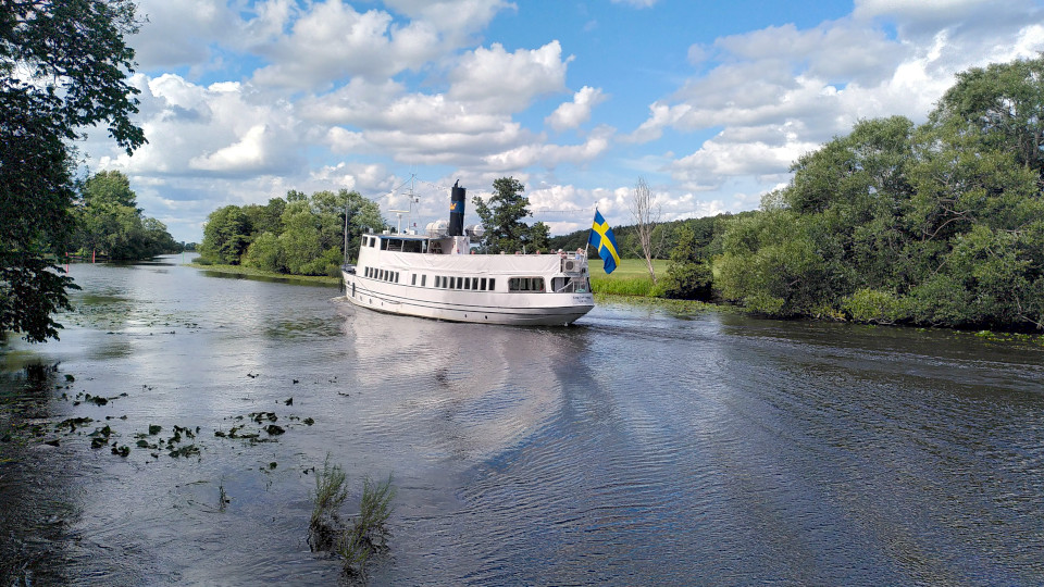 Le long de la rivière Fyrisån